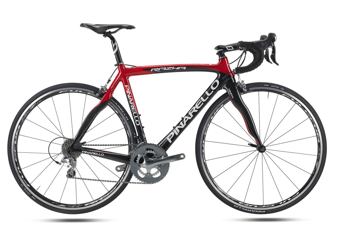 Pinarello Razha Carbon Fiber Frameset - Red / Black