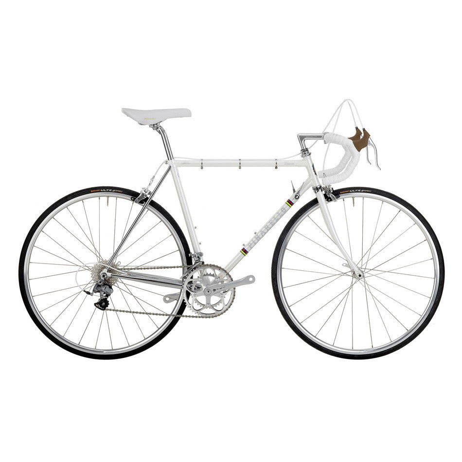 Pinarello Veneto Retro Steel Road Bike Gloss White – Open Road