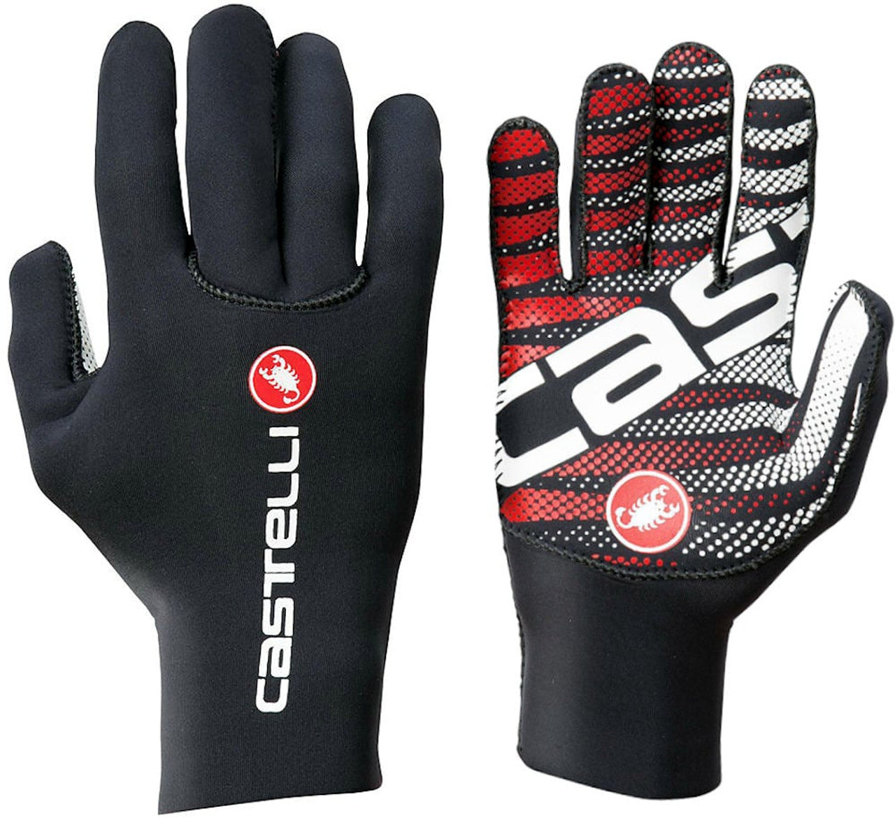 Castelli Diluvio-C Neoprene Cycling Gloves - Black