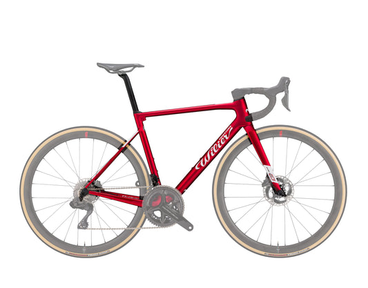 Wilier Zero SLR Disc Frameset - Velvet Red (E3)