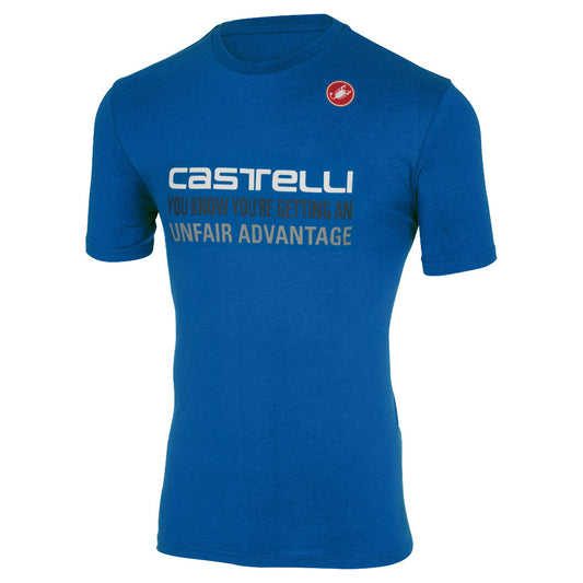 Castelli Mens Advantage T-Shirt - Blue