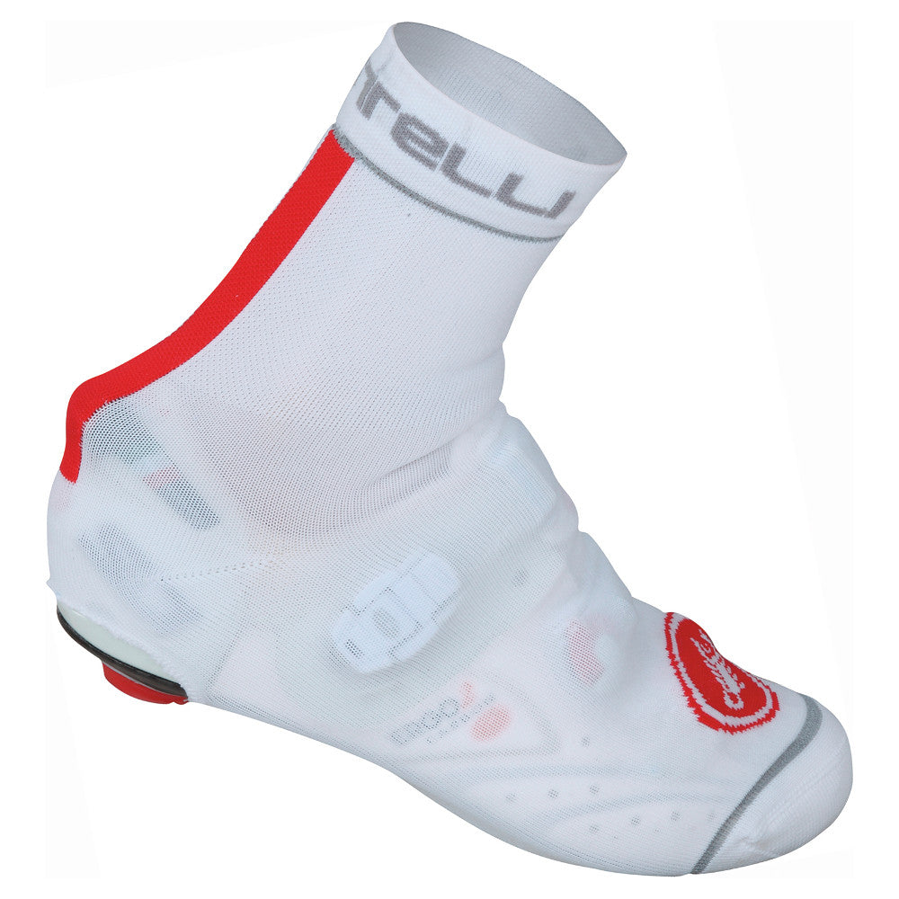 Castelli Belgian Bootie Shoe Cover - White/Red