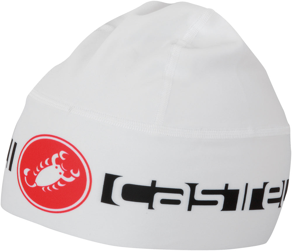 Castelli Winter Viva Thermo Skull Cap - White