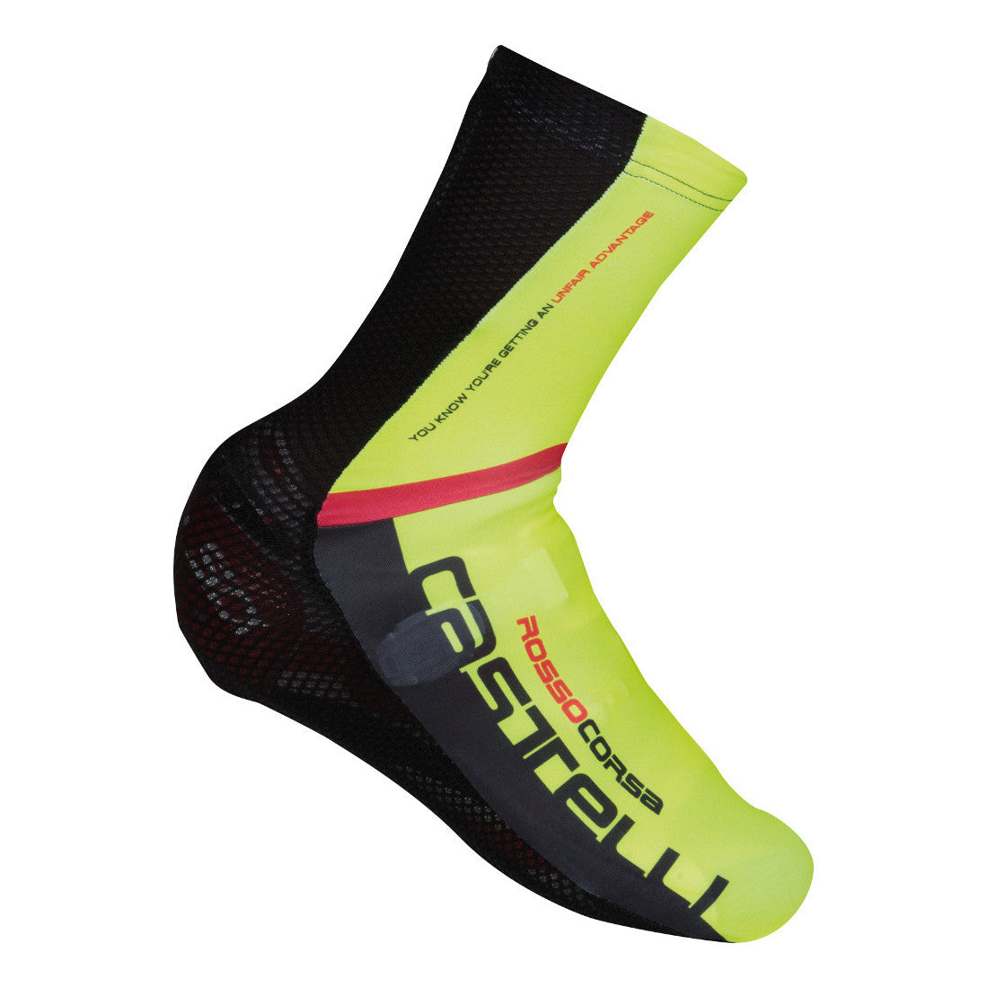 Castelli Aero Race Shoecover - Fluro Yellow