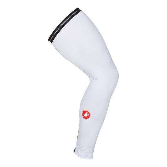 Castelli UPF50+ Leg Sleeves - White