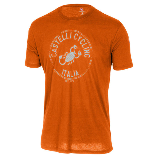 Castelli Mens Armando T-Shirt - Vintage Orange