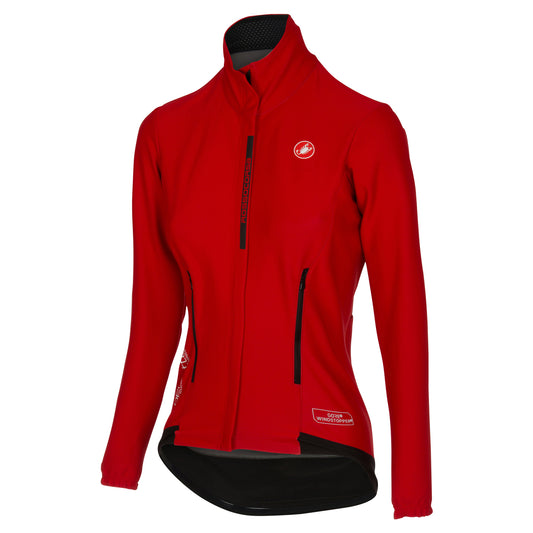 Castelli Womens Perfetto Jacket - Red