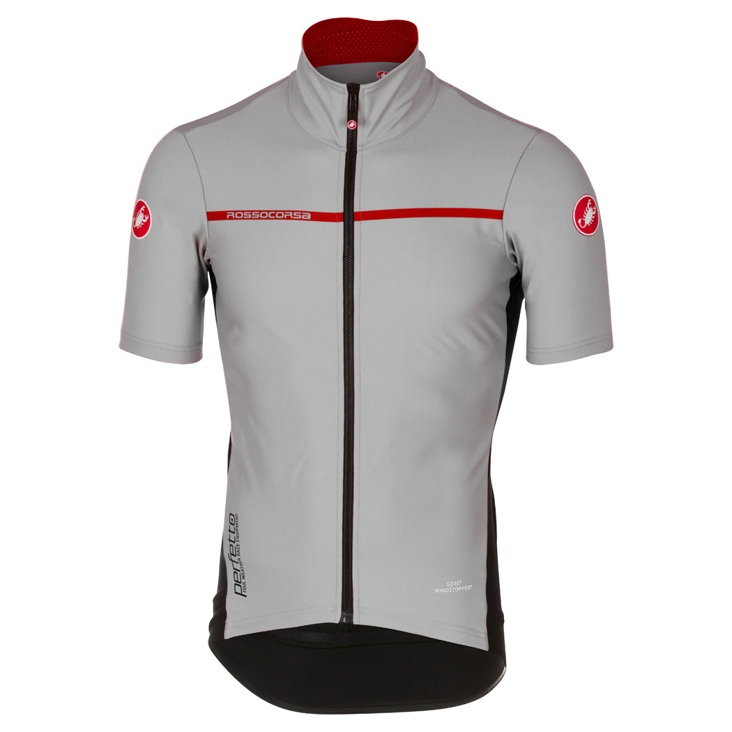 Castelli Mens Perfetto Light 2 Jersey - Luna Grey