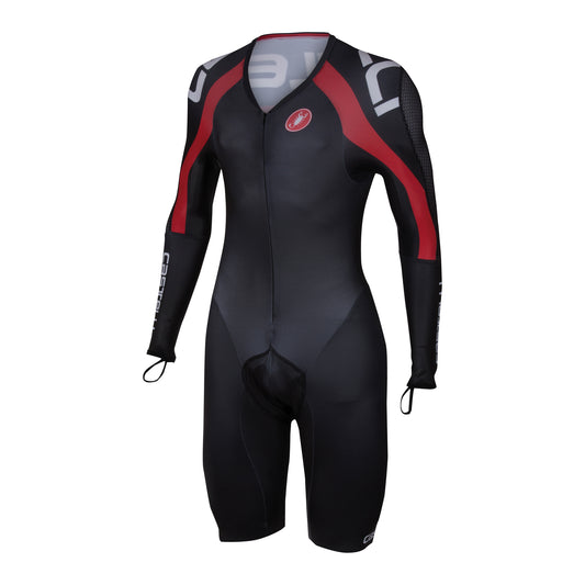 Castelli Mens Bodypaint 3.0 Speedsuit - Black Red