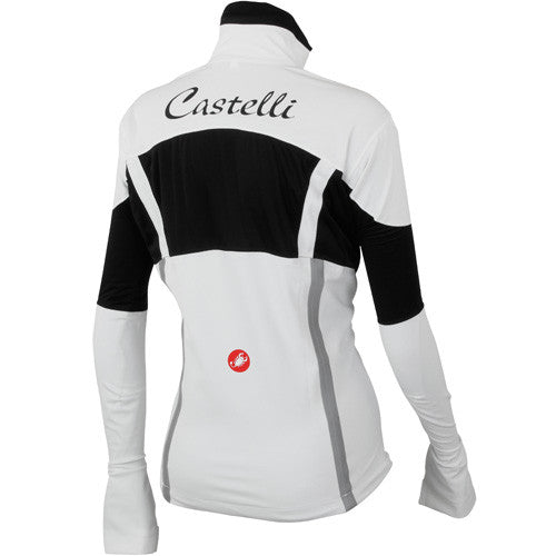 Castelli Womens Confronto Waterproof Shell Jacket - White