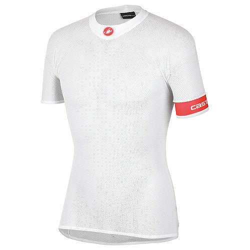 Castelli Mens Core Mesh Short Sleeve Summer Baselayer