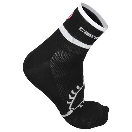 Castelli Mens Logo 9 Socks - Black