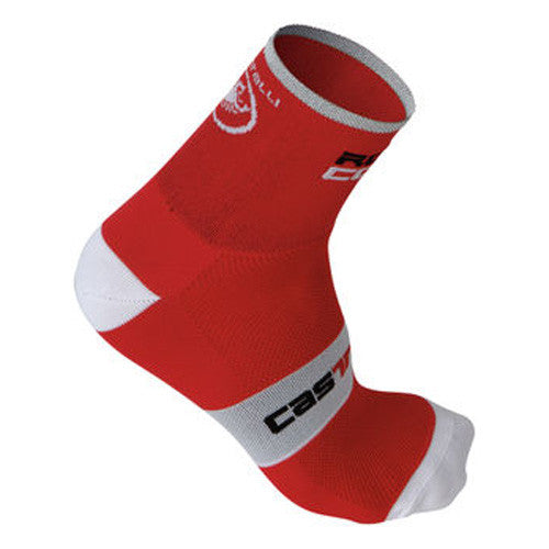 Castelli Mens Rosso Corsa 9 Socks - Red