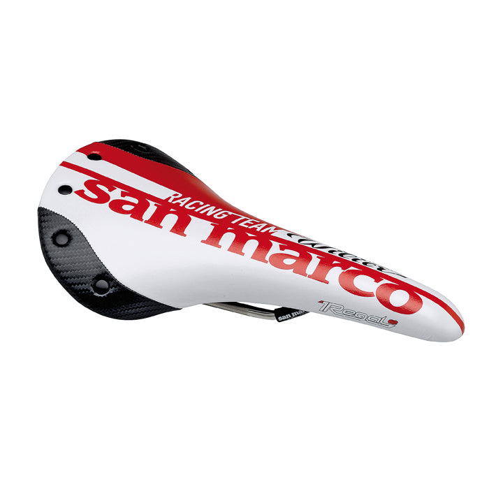 San Marco Regal Saddle - Red / White