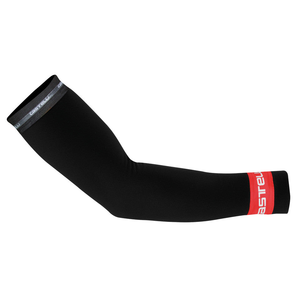 Castelli Thermoflex Arm Warmer - Red Black