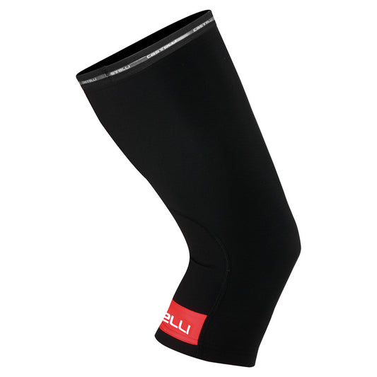 Castelli Thermoflex Knee Warmers - Black Red