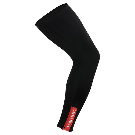 Castelli Thermoflex Leg Warmers - Black Red