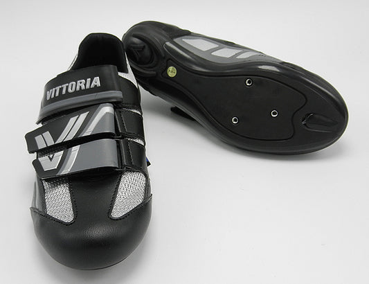 Vittoria MSG Cycling Shoes - Black Silver