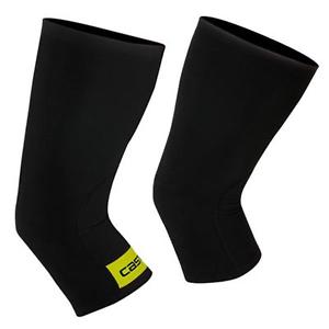 Castelli Thermoflex Knee Warmers - Black/Fluro Yellow