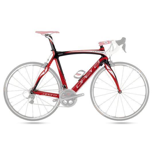 Opera Super Leonardo Carbon Fiber Frameset - Red