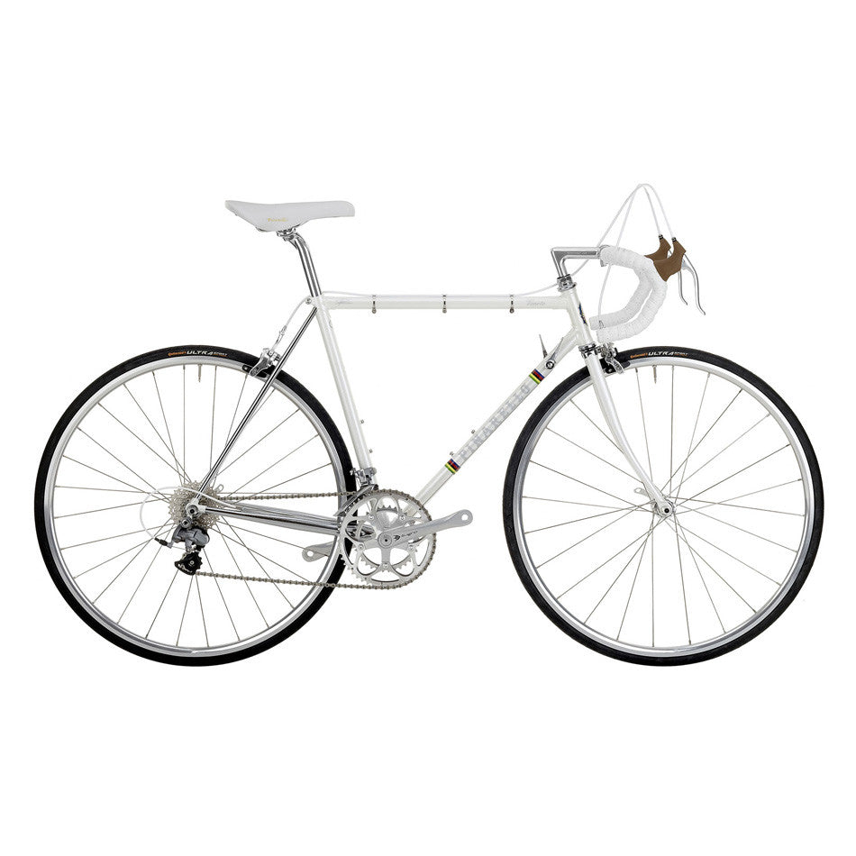 Pinarello Veneto Retro Steel Road Bike - Gloss White